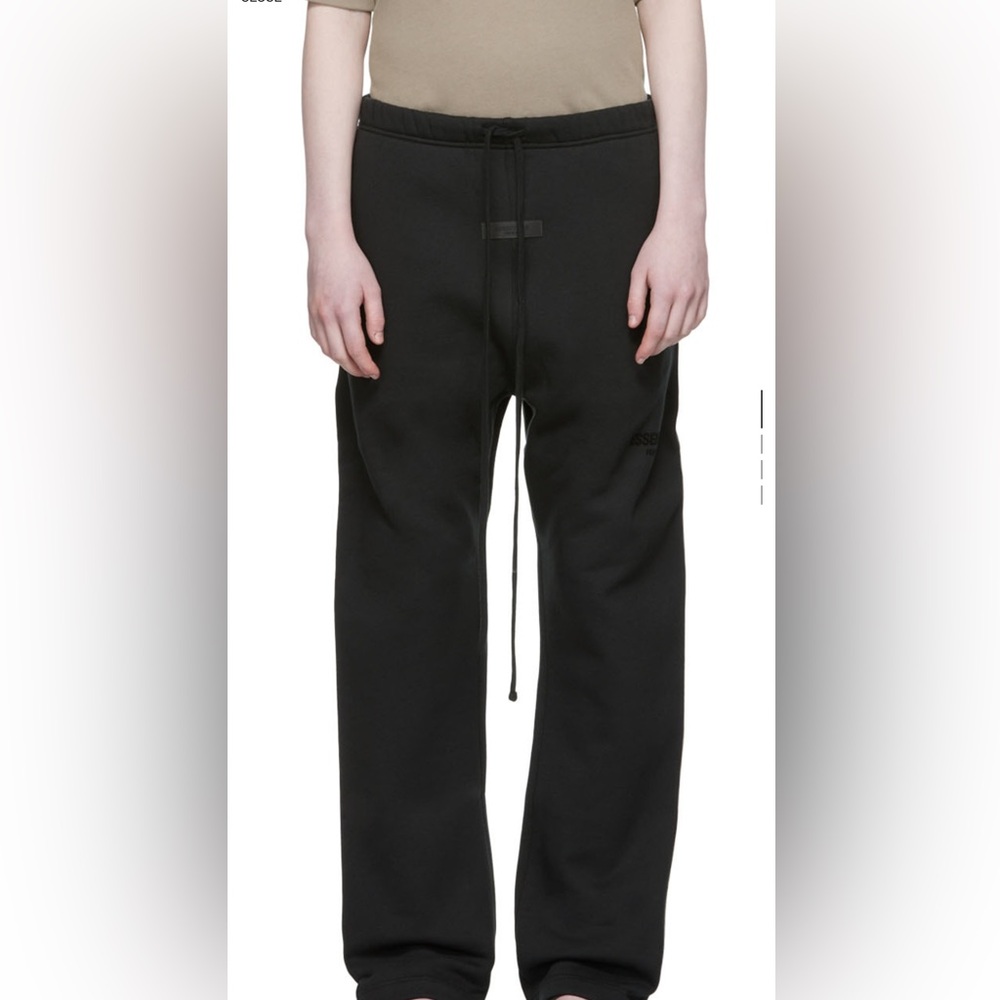 Fear Of God Essentials - Black Relaxed Lounge Pants